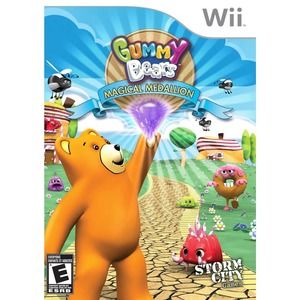 Nintendo Wii Gummy Bears Magical Medallion Game Case Manual Complete 2006 NEW